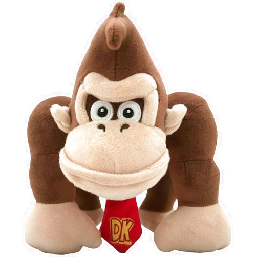 Little Buddy Super Mario All Star Collection 1586 Donkey Kong Stuffed Plush, 8