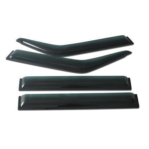 SJKTOJWC Window Visor for Mitsubishi Pajero Montero V97 2007-2015 Weathershield Sun Rain Guards SUNZ