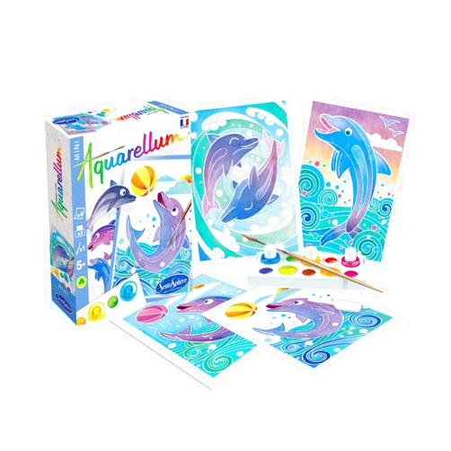 Sentosphère SentoSphere SEN6000 Aquarellum Dolphins Magic Canvas