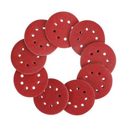 WORKPRO 80-Piece Sanding Disc Set，5-Inch 8-Hole Hook and Loop Sanding Discs, 60, 80, 100, 120, 180, 240, 320, 400 Grits Sandpaper for Random Orbital Sander(Not for Oscillating Tools or Mouse Sander)