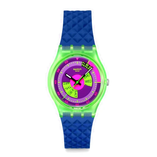 Swatch Gent Biosourced Unisex Watch Casual Plastic Transparent Quartz Waterproof