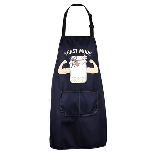 CENWA Funny Baking Apron Bread Maker Gift Yeast Mode Adjustable Chef Apron Baking Pun Gift For Baker