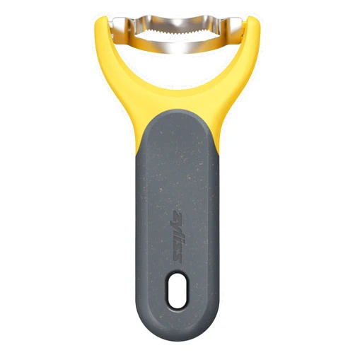 Zyliss Corn Stripper, Extra Sharp Stripper for Corn on The Cob Sweetcorn with Sustainable Wheatstraw Comfy Grip, Cover for Safety, Stainless Steel, Dishwasher Safe