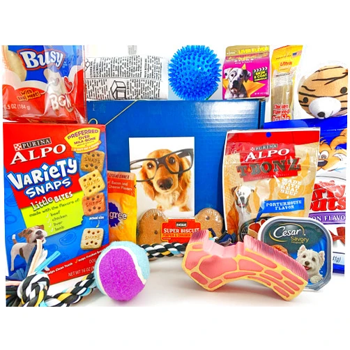 Specialty Gift Boxes Jumbo Dog Gift Box Basket for Favorite Canine Fur Baby Perfect for Dog Lover Dog Birthday Christmas Furry Pet Friend Prime Treats Toys