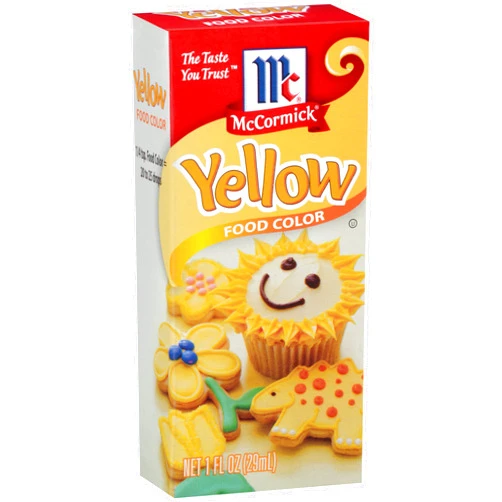 McCormick Yellow Food Color, 1 fl oz