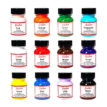 Angelus Acrylic Leather Paint Set, Best Sellers