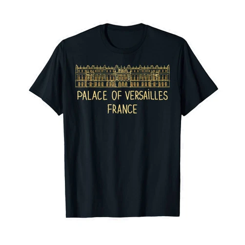 DDD City Palace of Versailles France T-Shirt T-Shirt