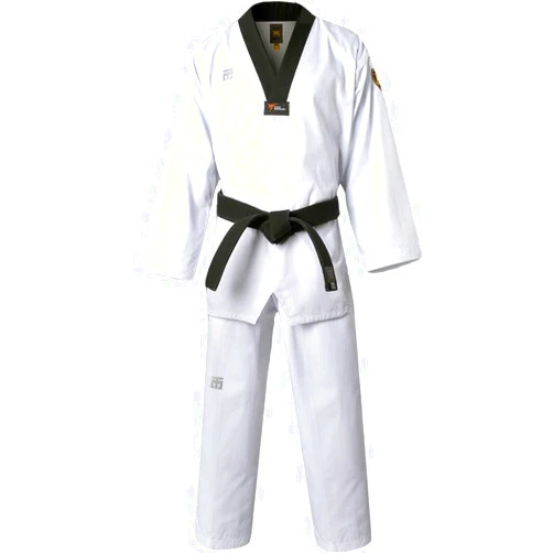 Mooto Korea Taekwondo MTX S2 Uniform Black BK V-Neck Dobok White Uniforms Tae Kwon Do MMA Martial arts Karate WT Logo