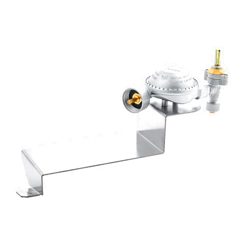 Grillflame 80476 Regulator Grill Replacement Parts for Weber Q200 Q220 Gas Valve Regulator Assembly Q Series Q 200 Q 220 396000 396002 396001 566001 566002 566801