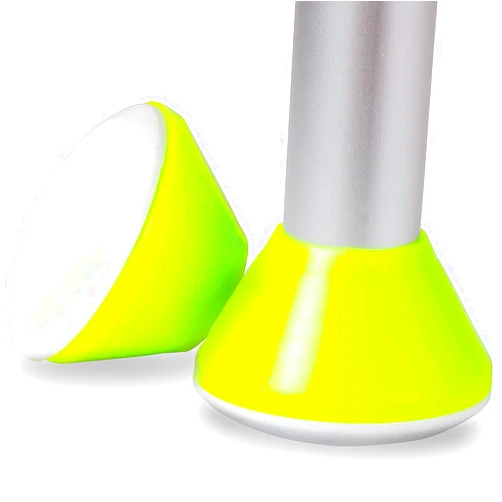 HealthSmart Walker Glides, Walker Caps or Walker Pads also for Rollators, Universal Fit, Pack of 2