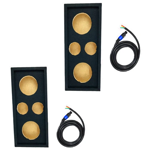 Q Power Car Audio Subwoofer Box Chuchero for 10