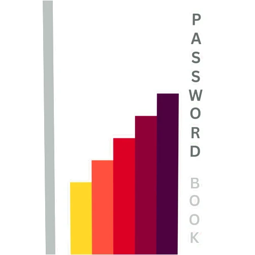 SasKat Publishing Internet Password Book With Alphabetical Tabs, Password Log Book, A Gift For Family Members, Friends and Work Colleagues : 115 pages, 6