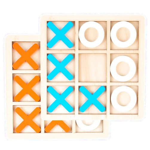 Zeyce Tic Tac Toe Board Game,Tic Tac Toe Family Game, Classic Board Game, Classical Family Board Game,Children's Tic Tac Toe Game, Plastic tic tac Toe Game