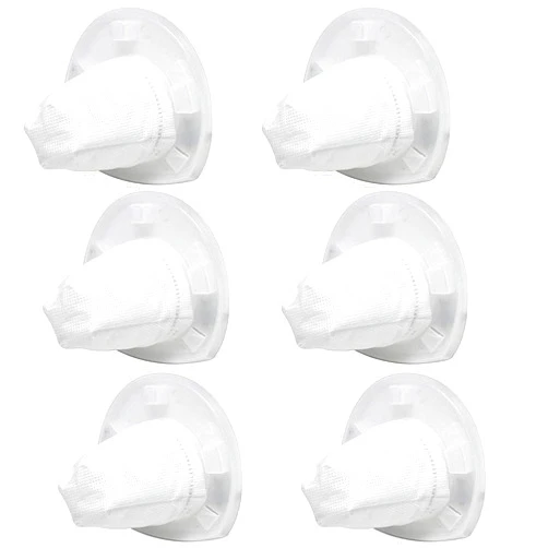 CuLety 6 Pack Replacement Filter Compatible with Black & Decker VF110 Dustbuster Cordless Handheld Vacuum CHV1410L CHV9610 CHV1210 CHV1510 CHV1410 CHV1410B BDH2000L, 90558113-01