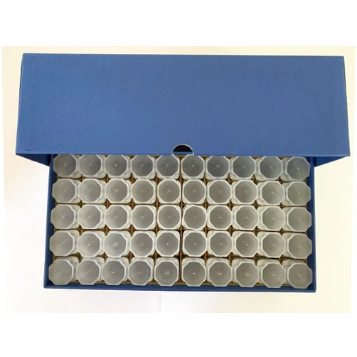 Guardhouse Nickel/Blue Coin Tube Box with, 50 Guarhdouse Nickel, Square Coin Tubes
