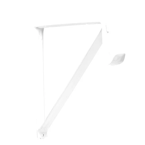 John Sterling (3-Pack) John Sterling RP-0045-WT Shelf And Rod Closet Bracket, White