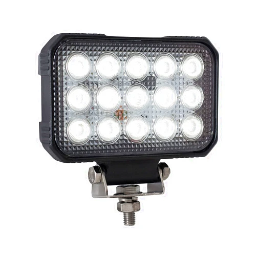 Buyers Products Company Buyers Products Ultra Bright 6 Inch Wide Rectangular Clear LED Spot Light
