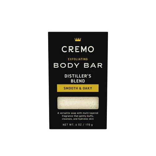 Cremo Exfoliating Body Bars Distiller's Blend - A Combination of Lava Rock and Oat Kernel Gently Polishes While Shea Butter Leaves Your Skin Feeling Smooth & Healthy