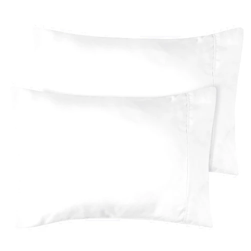 Utopia Bedding Toddler Pillow Cases - 2 Pack - Envelope Closure - Soft Brushed Microfiber Fabric - Shrinkage and Fade Resistant Pillow Covers 13 X 18 Inches (Toddler, White)