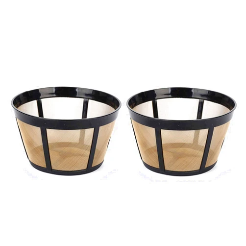 ÖSSZEFUT Reusable Coffee Filter, fits BUNN Coffee Maker and Brewer Replaces your BUNN Coffee Filter 8 10 12 Cup Basket and BUNN Permanent Coffee Filter (4.2PCS)