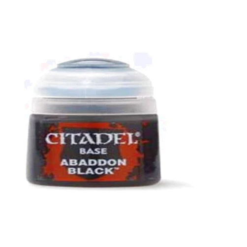Games Workshop Citadel Pot de Peinture - Base Abaddon Black