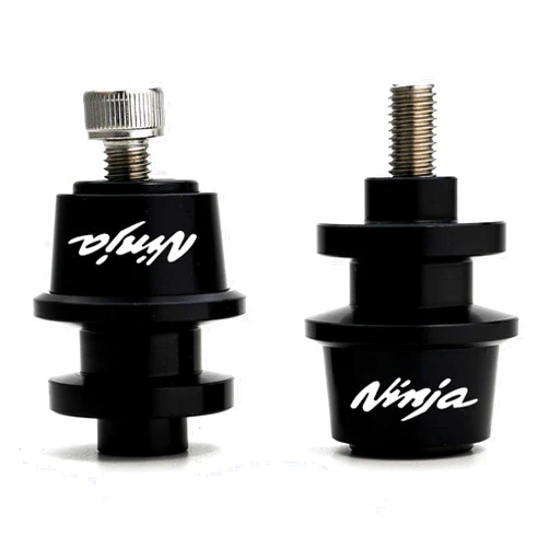 ZYAKOMO Fit For KAWASAKI Ninja 650 Ninja 400 NINJA 1000 2017-2023 2024 Ninja 500 SE ZX-4RR ZX6R ZX-10R ZH2 CNC Motorcycle Swingarm Spool Slider Stand Screws