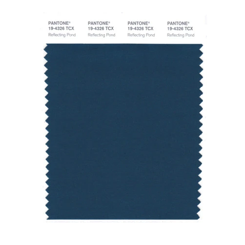 Pantone 19-4326 TCX Smart Color Swatch Card, Reflecting Pond