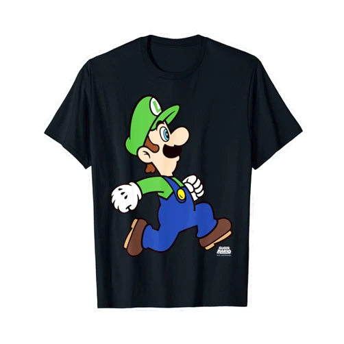 Super Mario Luigi Run Portrait T-Shirt