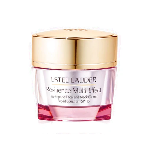 Estée Lauder Resilience Multi-Effect Tri-Peptide Face and Neck Creme Moisturizer, SPF 15