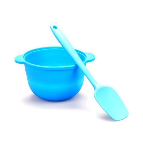 IRAINSUN Wax Warmer Replacement Spare -Silicone Bowl - Silicone Spatula Kit, Nonstick Wax, Easy Clean Reusable, Hair Removal Waxing Kit Accessories