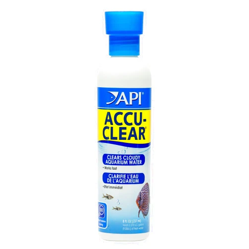 API ACCU-CLEAR Freshwater Aquarium Water Clarifier 8-Ounce Bottle
