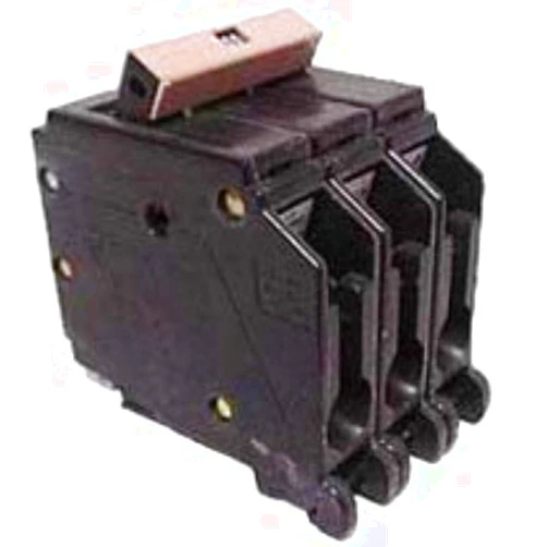Cutler & Hammer Cutler-Hammer CH330 Standard Circuit Breaker, 240 VAC, 30 A, 10 kAIC, 3 Poles, Common Trip