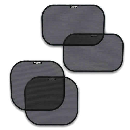 Veneev Car Sun Shades for Side and Rear Window (4 Pack) - Car Sunshade Protector - Protect your kids and pets in the back seat from sun glare and heat. Blocks over 98% of harmful UV Rays - Easy to Install,