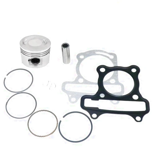 YEGHtIE 47mm 80cc Scooter Piston Pin Rings And Gasket Compatible With GY6 50cc 139QMB And Similar Models