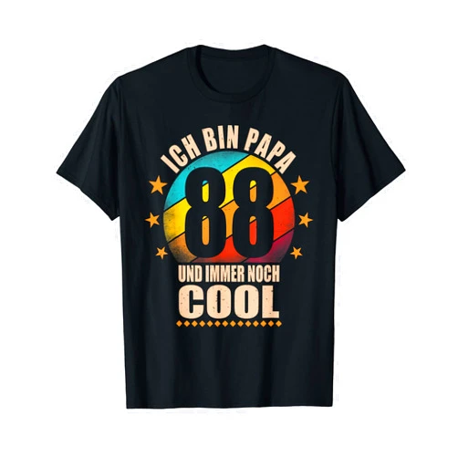 Vater Geburtstagsgeschenk für Männer Geschenke Ich bin Papa 88 und noch cool - 88th Birthday Man T-Shirt