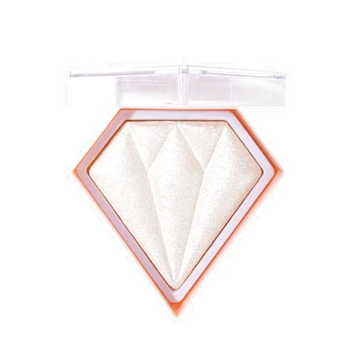 BBSSZYM Diamond Highlighter Glitter Powder,Face Glitter Blush, Pearl White Silver Face Highlighter Makeup Face White Highlighter,Easily Show Up and Natural Long Lasting Glow for Nose Cheek Lip Body