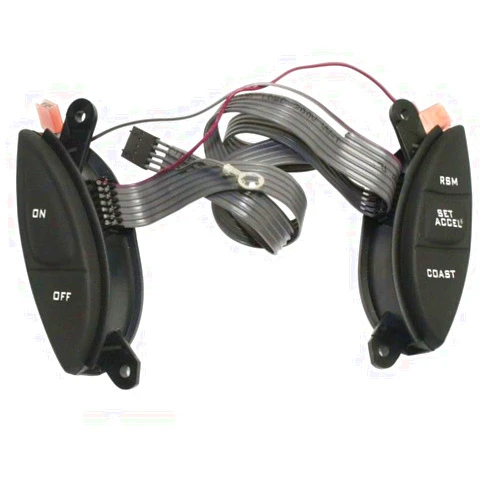 Pyladea Steering Wheel Mounted Cruise Control Switch Buttons Kit Replacement for 1998-2003 Ford Ranger 2001-2005 Ford Explorer Sport Trac F150 Mercury Mountaineer Mazda B3000 901399