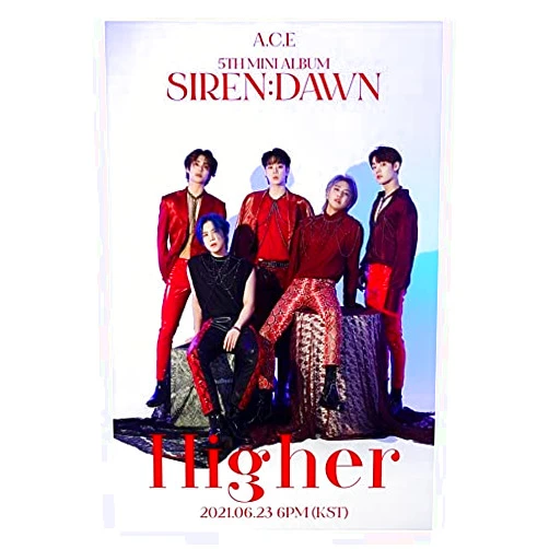 Format: Audio CD A.C.E Siren : Dawn 5th Mini Album Eclipse-Violet Ver CD+1p Poster+76p PhotoBook+1p Sticker+1p Both Side PhotoCard+1p Selife PhotoCard+1p Lenticular PhotoCard+Tracking Kpop Sealed