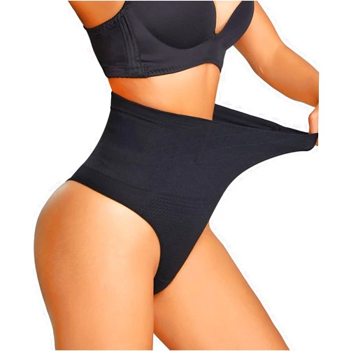 Dulchany Thong Shapewear Tummy Control Underwear for Women Seamless Body Shaper Panties