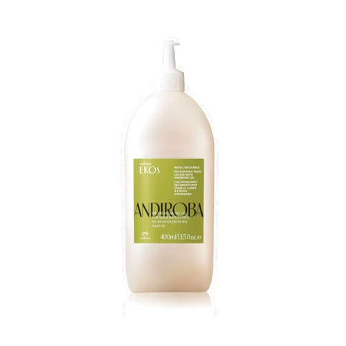 natura - Linha Ekos (Andiroba) - Refil Polpa Hidratante Corporal 400 Ml - (Ekos (Andiroba) Collection - Refill Body Moisturizing Pulp 13.52 Fl Oz)