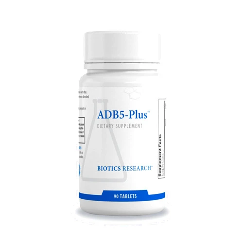 Biotics Research ADB5-Plus Support Healthy Adrenal Gland Function, Support Healthy Cortisol Levels, Positive Response to Stress, Healthy Energy Levels. 90 Tablets