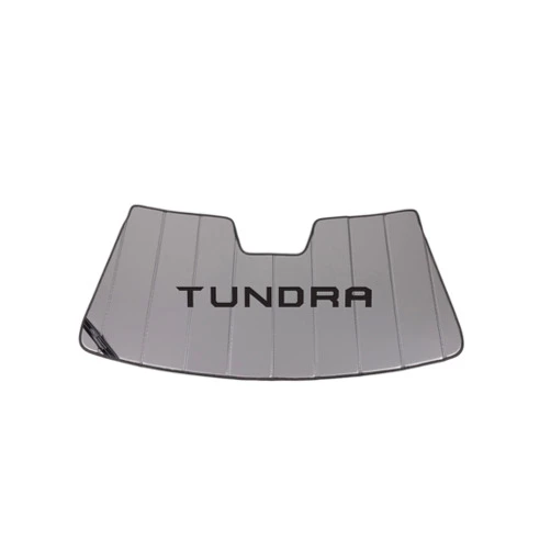 Covercraft UVS100 Custom Windshield Sunscreen with Tundra Logo for 2022-2026 Toyota Tundra