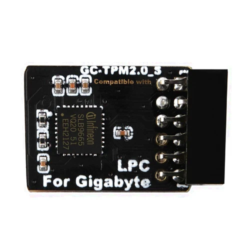 NewHail TPM2.0 Module LPC 12Pin Module with Infineon SLB9665 for Gigabyte Motherboard compatible with GC-TPM2.0_S