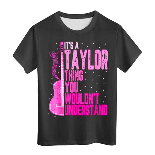 Nvduoll Shirts for Kids Youth Adults Taylor Patterns Tops for Women Men Girls Youth