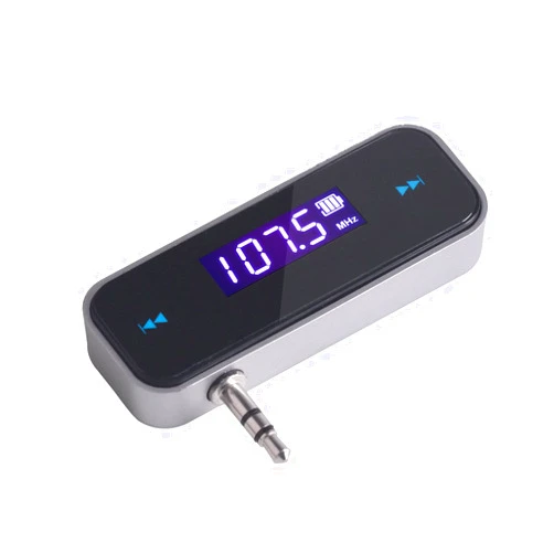 Beinhome FM Transmitter Audio Adapter Car Kit, Wireless in-Car Radio Transmitter Built-in 3.5mm Aux Port for Car iPhone 6s 5 SE iPod iPad Smart Phones MP3 MP4 Audio Players