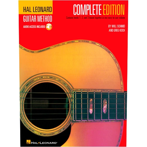Will Schmid,Greg Koch Guitar Method: Complete Edition Book's 1,2 and 3 - 2nd Edition| Learn Acoustic and Electric Guitar, Includes Chords Scales and Technique |Hal Leonard Guitar Method Songbook with Online Audio Tracks