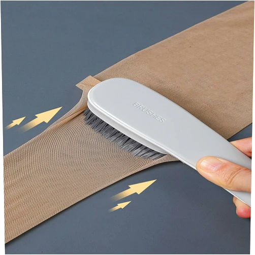 Xcook Contrast Shoe Brush, Laundry Brush, Soft Bristle Brush, Household Shoes Clothes Cleaning Brush, Shoe Brush, Long Handle Board Brush