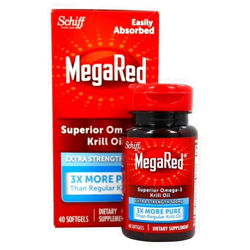 Schiff Vitamins Mega Red Extra Strength 45 Sgel