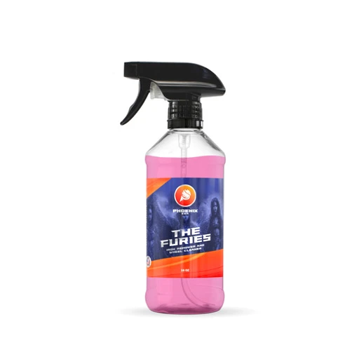 Phoenix E.O.D. The Furies – Iron Remover & Wheel Cleaner - 16oz - Brake Dust, Iron Remover - Color Changing Formula - Professional Strength - Car Wheel Cleaning Spray