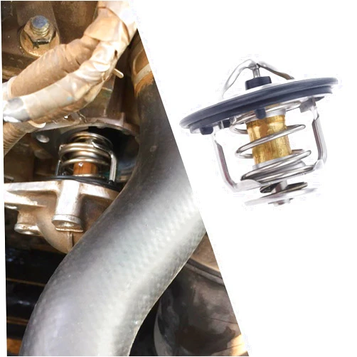 Kutyun Automotive Replacement Engine Thermostat, Engine Coolant Thermostat, High Performance Thermostat Replaces 19301-PAA-306 19301-PLC-315 Compatible with Honda Civic CRV CRZ Insight Odysse